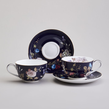 Чайный набор "КОБАЛЬТ" на 2 пер. 4 пр. 300 мл (кор=24наб.) LEFARD 86-2504-1