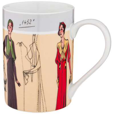 Кружка "FASHION QUEEN" 300 мл (кор=36шт.) LEFARD 86-2505