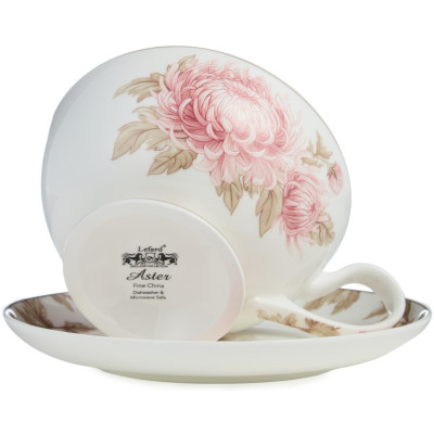 Чайная пара "АСТРА" 400 мл (кор=24наб.) LEFARD 86-2518-5