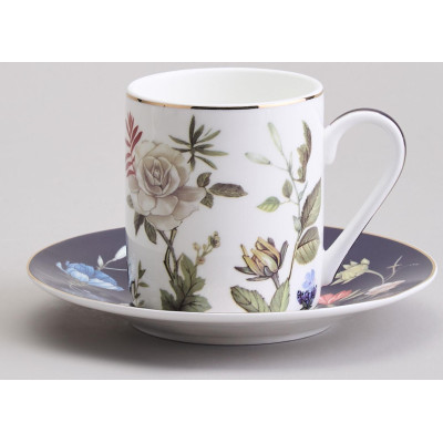 Кофейный набор "BELLE" на 2 пер. 4 пр. 100 мл (кор=24наб.) LEFARD 86-2549-1-1