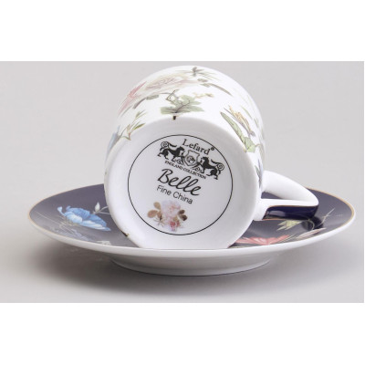 Кофейный набор "BELLE" на 2 пер. 4 пр. 100 мл (кор=24наб.) LEFARD 86-2549-1-3