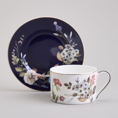 Чайный набор "BELLE" на 2 пер. 4 пр. 190 мл (кор=12наб.) LEFARD 86-2552-1-1