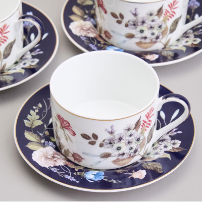 Чайный набор "BELLE" на 6 пер. 12 пр. 190 мл (кор=6наб.) LEFARD 86-2553-1-1