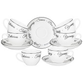 Чайный набор BON APPETIT на 6 пер. 12 пр. 300 мл LEFARD 87-277