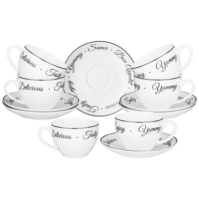 Чайный набор BON APPETIT на 6 пер. 12 пр. 300 мл LEFARD 87-277