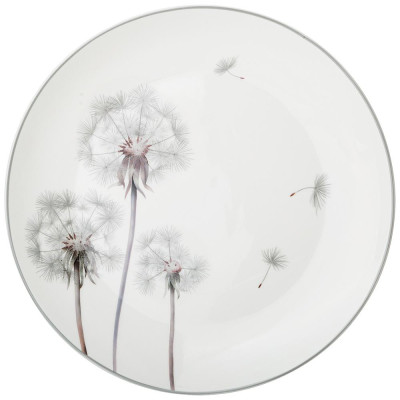 Тарелка обеденная DANDELION 25,5см (мал. уп. = 4шт) LEFARD 87-279