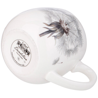 Кружка заварочная DANDELION с металл. ситом и фарфор. крышкой 420 мл LEFARD 87-285-3