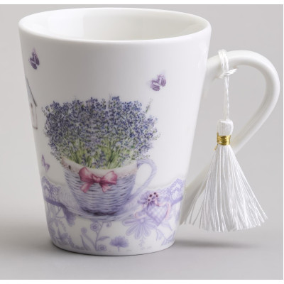 Кружка ЛАВАНДОВАЯ ВЕСНА 340 мл LEFARD 87-307