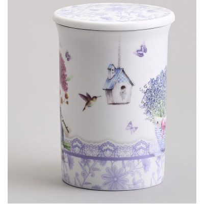 Кружка заварочная с металл. ситом и фарфор. крышкой 320 мл LEFARD 87-309-2