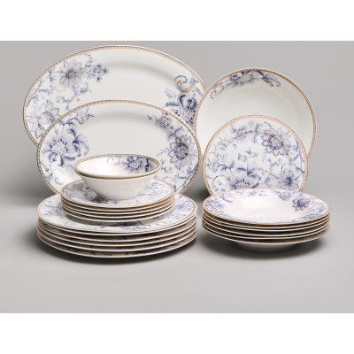 Обеденный набор посуды 23 предмета LEFARD 87-343-1