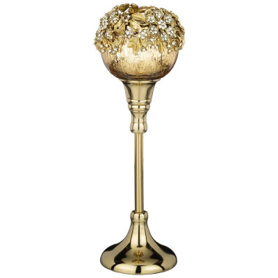 Подсвечник "БОХО" диаметр=6 см. высота=26 см (кор=12шт.) LEFARD 875-243