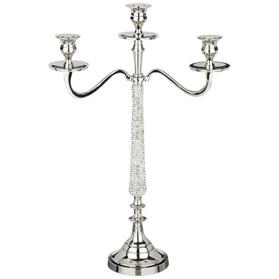 Подсвечник "БОХО" на 3 свечи. высота=46 см (кор=12шт.) LEFARD 875-259