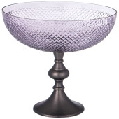 Блюдо декоративное на ножке, диаметр 23см LEFARD 875-269