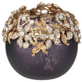 Подсвечник на 1 свечу, высота 7см, диаметр 8,5см LEFARD 875-276