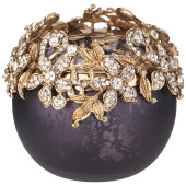 Подсвечник на 1 свечу, высота 7см, диаметр 8,5см LEFARD 875-276