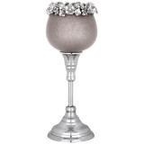 Подсвечник. диаметр=7 см. высота=28 см LEFARD 875-299