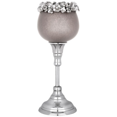 Подсвечник. диаметр=7 см. высота=28 см LEFARD 875-299