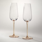 Набор бокалов для шампанского из 2-х штук "J'ADORE" 250 мл LEFARD 887-436