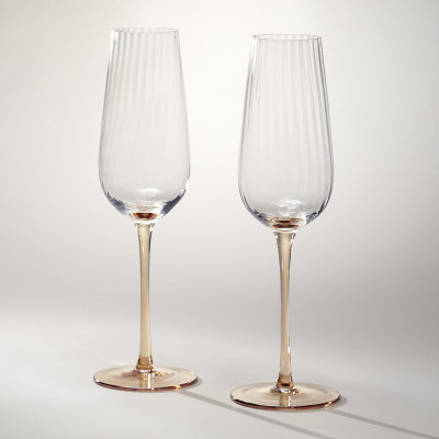 Набор бокалов для шампанского из 2-х штук "J'ADORE" 250 мл LEFARD 887-436