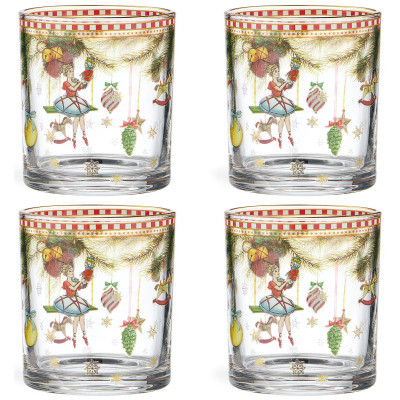 Набор стаканов из 4-х шт. " ЩЕЛКУНЧИК" 320 мл LEFARD 887-471