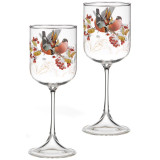 Набор бокалов из 2-х шт. "СНЕГИРИ" 450 мл LEFARD 887-474