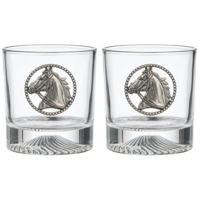 Набор стаканов "HORSE" из 2-х шт. 320 мл LEFARD 887-487