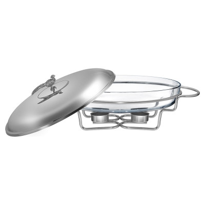 Мармит серия "ОХОТА" со стеклянной формой для запекания, 3л LEFARD 920-100-2