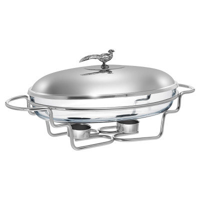 Мармит серия "ОХОТА" со стеклянной формой для запекания, 2,2л LEFARD 920-101-3