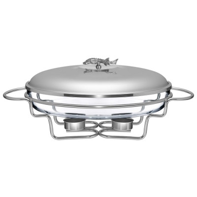 Мармит серия "ОХОТА" со стеклянной формой для запекания, 3л LEFARD 920-108