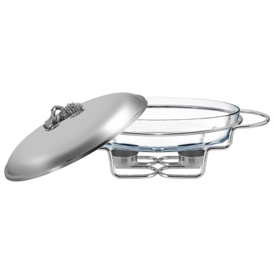 Мармит серия "HARMONY" со стеклянной формой для запекания, 2,2л LEFARD 920-110-2