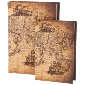 Набор шкатулок-книжек из 2-х шт. 30х21х7/24х16х5 см LEFARD 94-201