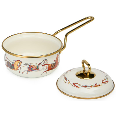 Ковш эмалированный, серия PASSAGE, 14см/0,9л d=14 см длина=31см подходит для индукцион.плит LEFARD 950-650-2