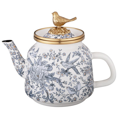 Чайник эмалированный , серия ROYAL GARDEN, 1,0л подходит для индукцион.плит LEFARD 950-675