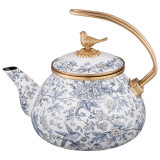 Чайник эмалированный , серия ROYAL GARDEN, 2,2л подходит для индукцион.плит LEFARD 950-676