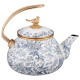 Чайник эмалированный , серия ROYAL GARDEN, 2,2л подходит для индукцион.плит LEFARD 950-676