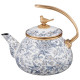 Чайник эмалированный , серия ROYAL GARDEN, 2,2л подходит для индукцион.плит LEFARD 950-676