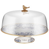 Тортовница с крышкой, серия ROYAL GARDEN, диа.30см LEFARD 950-680