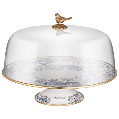 Тортовница с крышкой, серия ROYAL GARDEN, диа.30см LEFARD 950-680