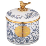 Банка для сыпучих продуктов , серия ROYAL GARDEN, 12 х 9см / 1,0л LEFARD 950-682