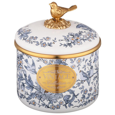 Банка для сыпучих продуктов , серия ROYAL GARDEN, 12 х 9см / 1,0л LEFARD 950-682