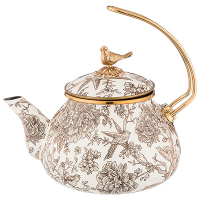 Чайник эмалированный 2,2л подходит для индукцион.плит LEFARD 950-715