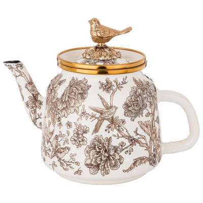 Чайник эмалированный 1,0л подходит для индукцион.плит LEFARD 950-721