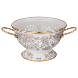 Дуршлаг эмалированный, серия ROYAL GARDEN 22*13см LEFARD 950-722