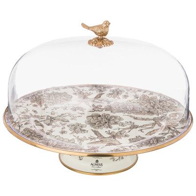 Тортовница с крышкой диа.30см LEFARD 950-725