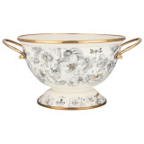 Дуршлаг эмалированный, серия яблоневый сад, 22*13 см LEFARD 950-736