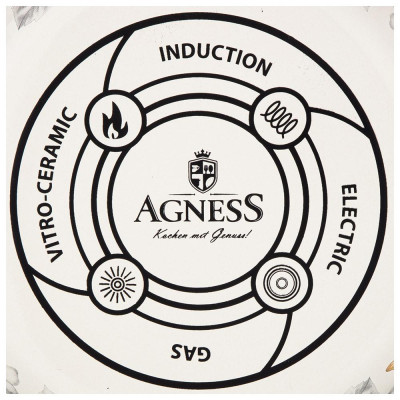 Чайник эмалированный , серия яблоневый сад, 2,2л подходит для индукцион.плит LEFARD 950-737-1