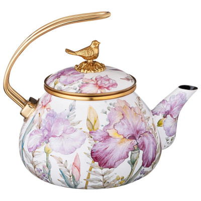Чайник эмалированный , серия IRISES, 2,2л подходит для индукцион.плит LEFARD 950-756-1