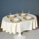 Скатерть 140х180 cm овальная, "ФЕЕРИЯ. ЗОЛОТО", цвет: бежевый, tm , полиэстер 100% (кор=28шт. LEFARD 986-003-27