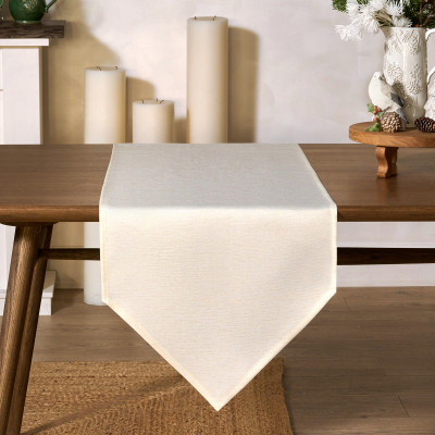 Дорожка на стол 45х150 cm "ФЕЕРИЯ. ЗОЛОТО", цвет: бежевый, tm , полиэстер 100% (кор=80шт.) LEFARD 986-003-3-12