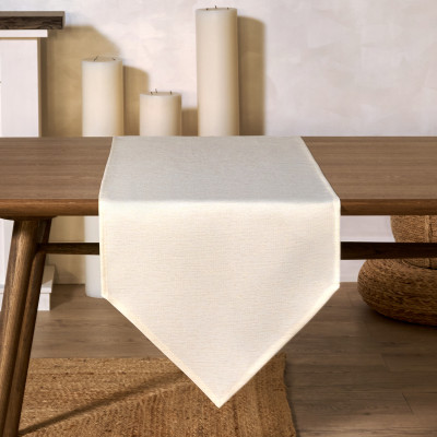 Дорожка на стол 45х220 cm "ФЕЕРИЯ. ЗОЛОТО", цвет: бежевый, tm , полиэстер 100% (кор=60шт.) LEFARD 986-003-31-12